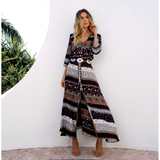 Women Beach Boho Maxi Dress