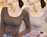 Modal Underlay Women's With U Neck Slimming