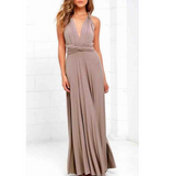 Women Bandage Convertible Boho Maxi Dress