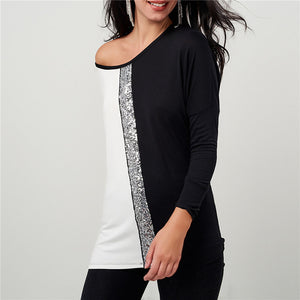 Women's Cotton Blended Long-sleeved Shirt