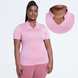 Sports Blouses T-shirts Women's Yoga Wear Loose And Breathable Short Sleeves Running Tops Fitness Clothes