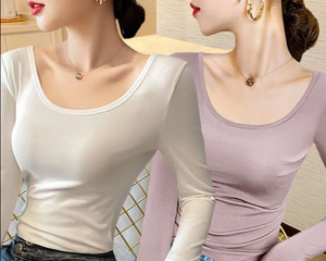 Modal Underlay Women's With U Neck Slimming